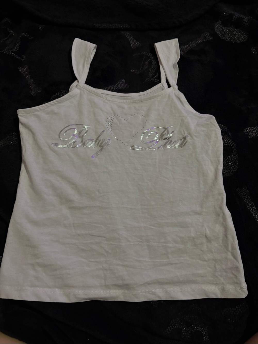 Glitter Heart Tank Top